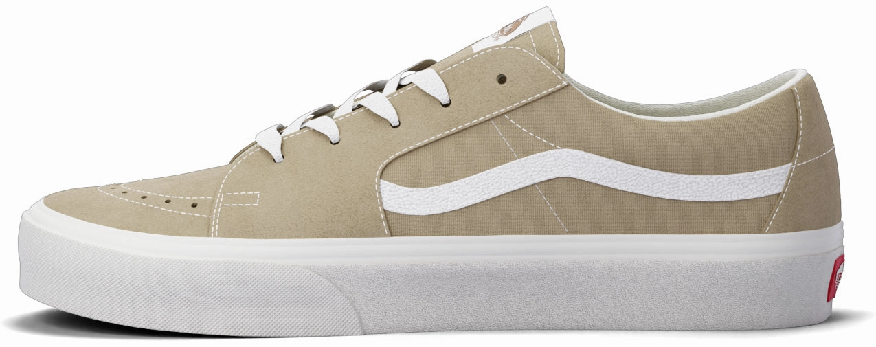 Camera Look Foam Base Vans Sk8-Low Canvas/Suede Incense