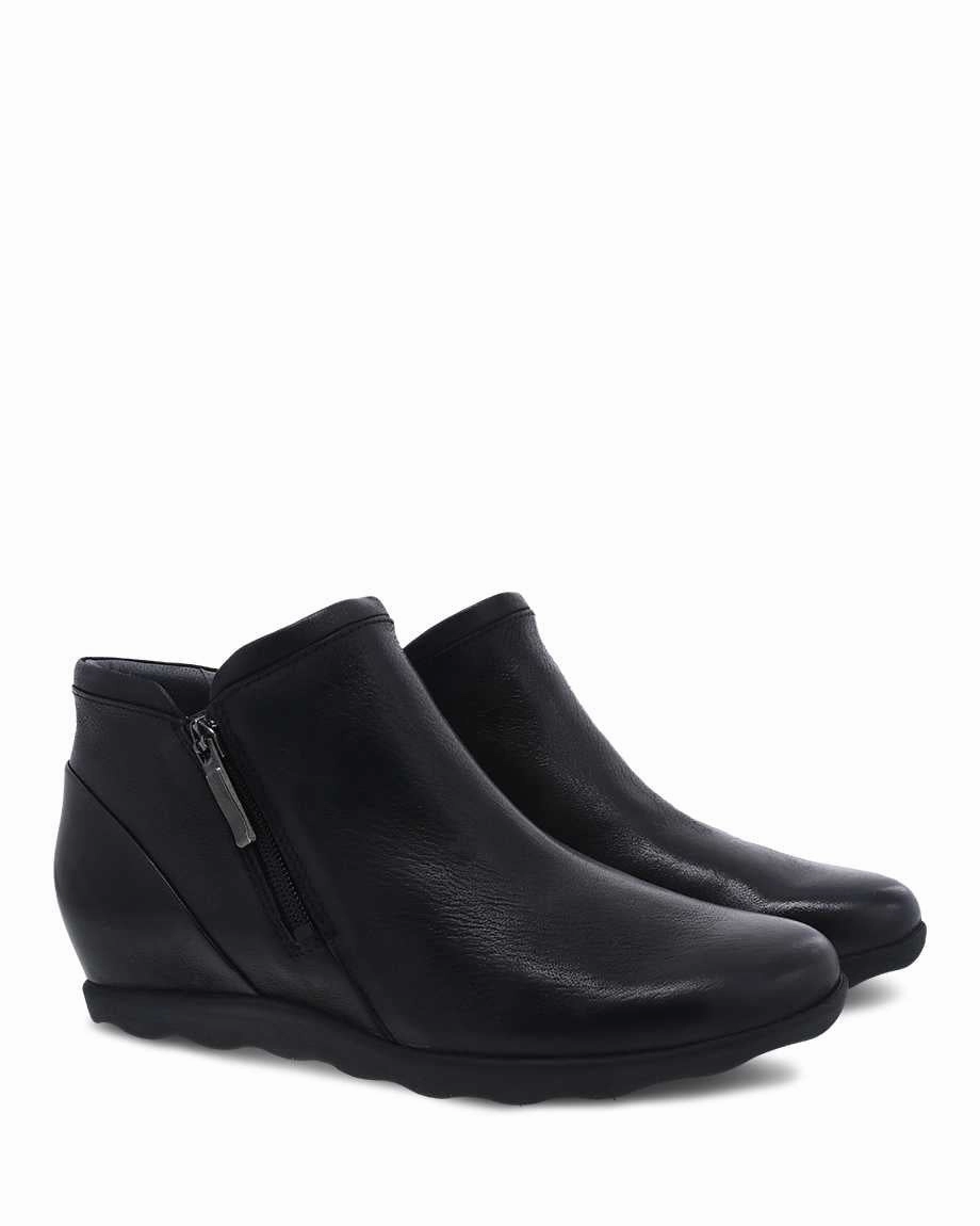 Dansko Women's Miki Black Burnished Nubuck High   Quality