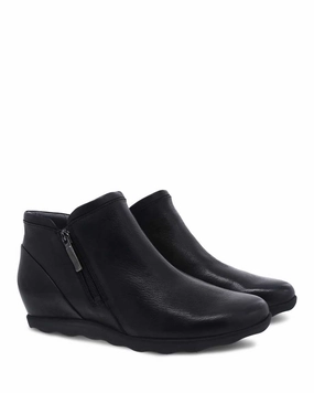 Dansko Women's Miki Black Burnished Nubuck High   Quality