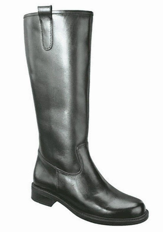Canvas Lite David Tate Women's Best Waterproof Boots Black Leather