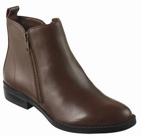 Abrasion-resistant Comfortable toe box David Tate Women's Cubana Bootie Brown Leather