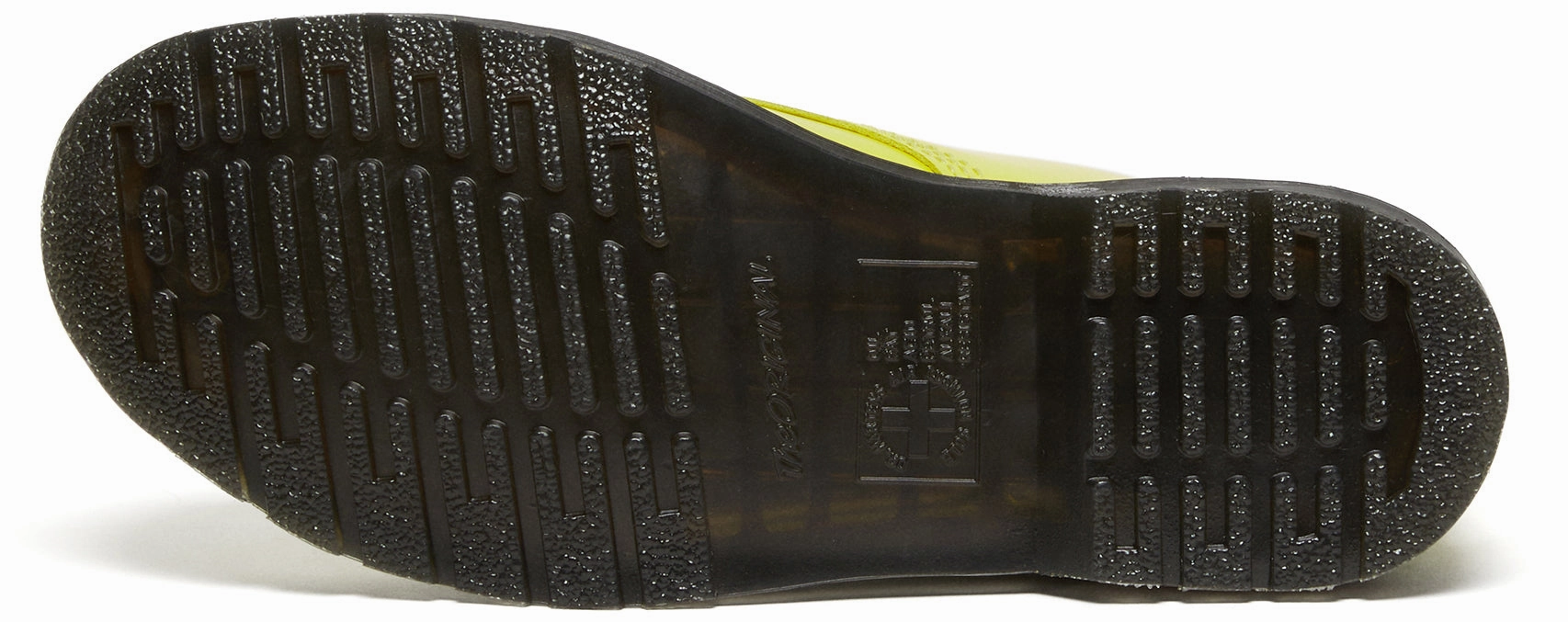 Functional Design Shock   Absorbing Midsole Dr Martens 1460 Sulphur Yellow Smooth
