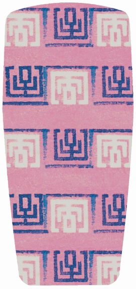 Baggins Original Hi Top Pink Stamp Outdoor Fun Sky Blue