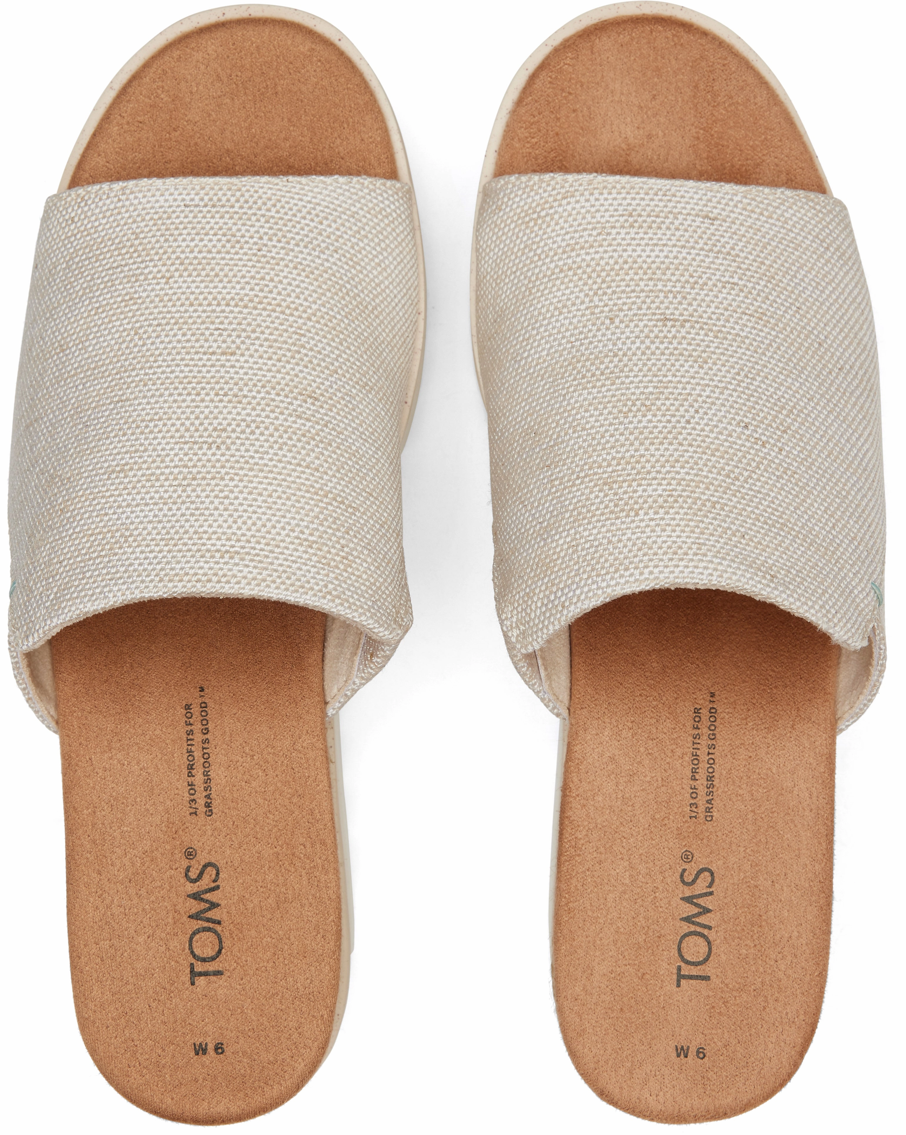 Diana Mule Sandal - Natural Yarn Dye Step Comfort Wear Quick Walk Wear
