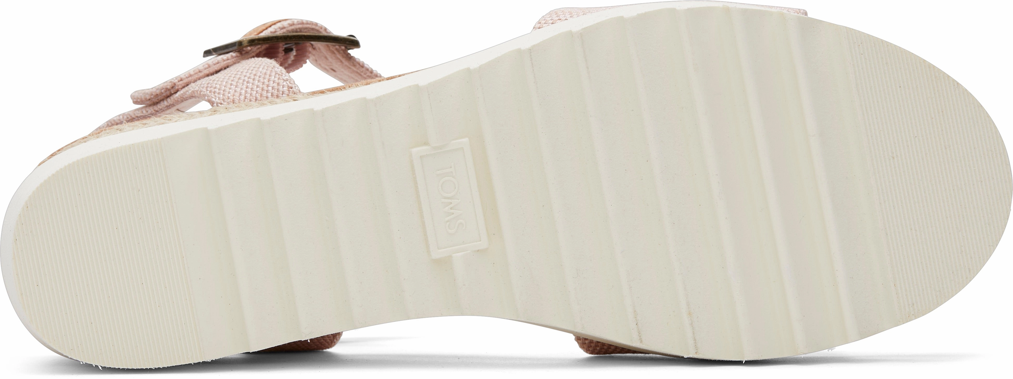 Game Edge Diana Wedge Sandal - Ballet Pink Canvas