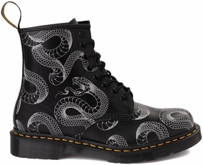 Dr. Martens 1460 Black Wild Serpent Smooth Daily Commuter