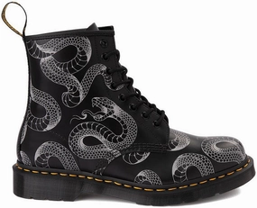 Dr. Martens 1460 Black Wild Serpent Smooth Daily Commuter