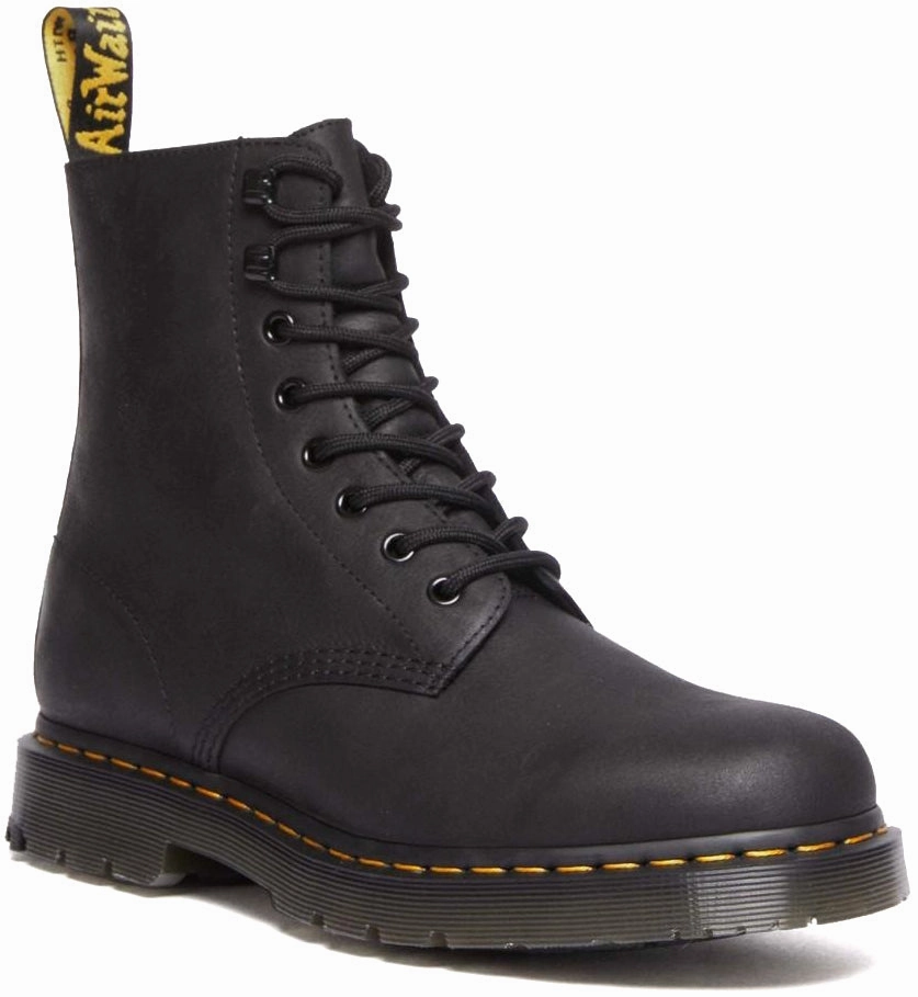 Dr. Martens 1460 Pascal Winter-grip Outlaw Leather Black WP Quick Wear