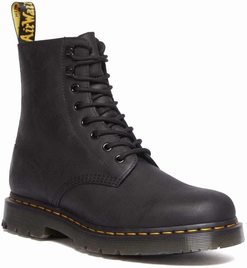 Dr. Martens 1460 Pascal Winter-grip Outlaw Leather Black WP Quick Wear