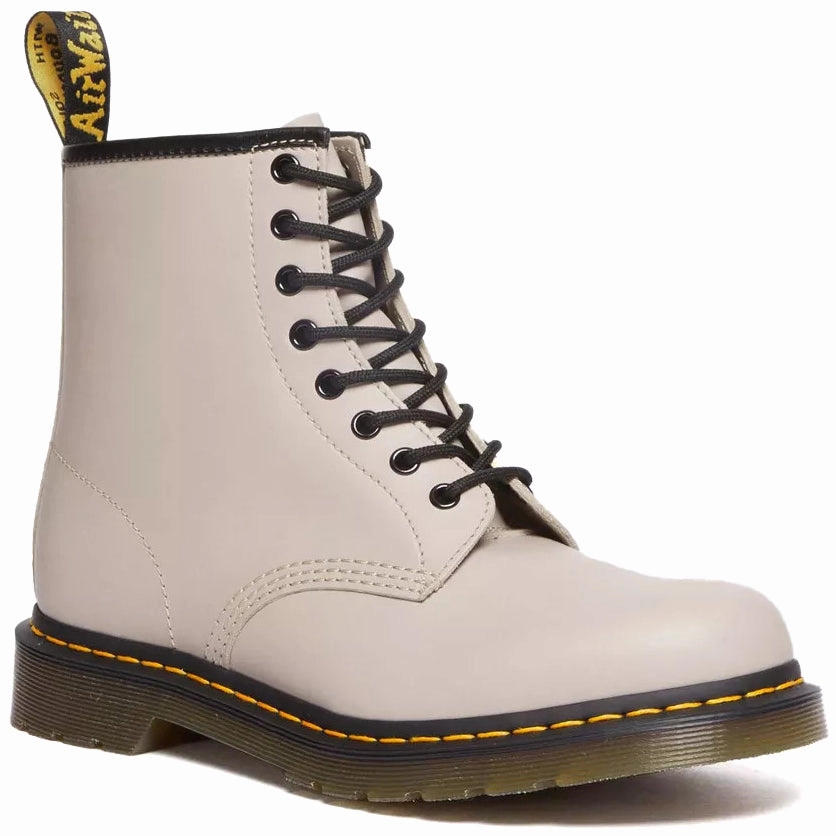 Rock Star Dr. Martens 1460 Vintage Taupe Smooth