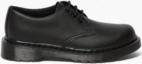 Easy Slip Comfortable walking shoes Dr. Martens 1461 Mono Youth Softy T Leather Low Top Black