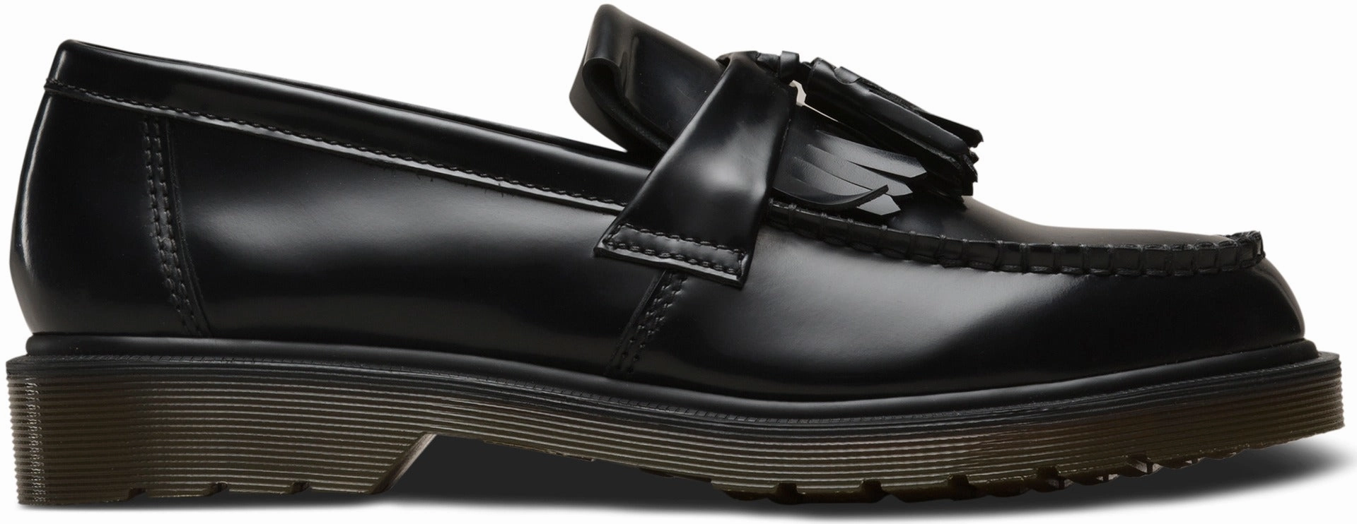Dr Martens Adrian Low Polished Smooth Black Timeless Wear