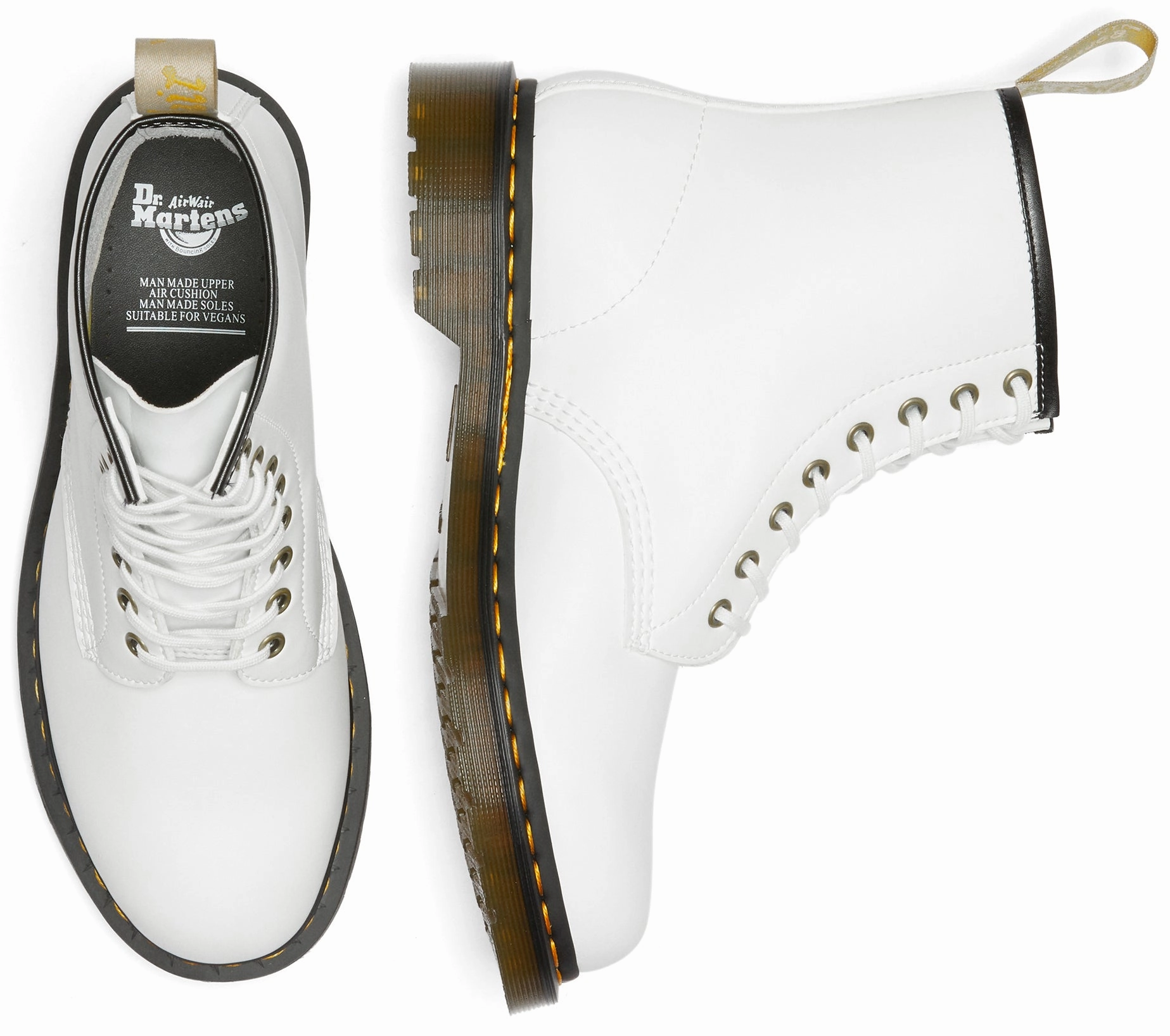 Comfort Wrap Dr. Martens Vegan 1460 Optical White Kemble