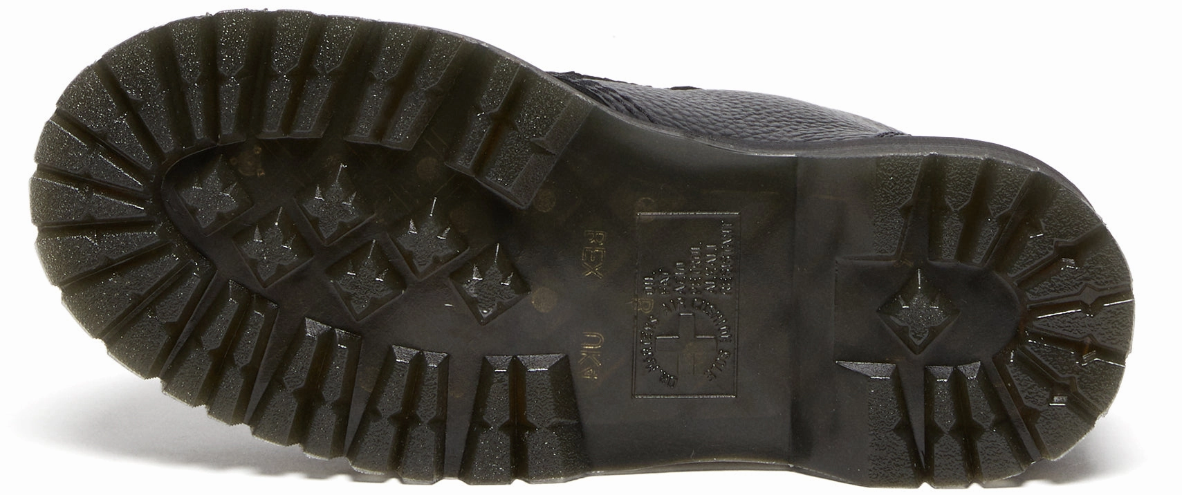 Dr Martens Womens Devon Flower Black Nappa Easy Maintenance Anti-odor technology