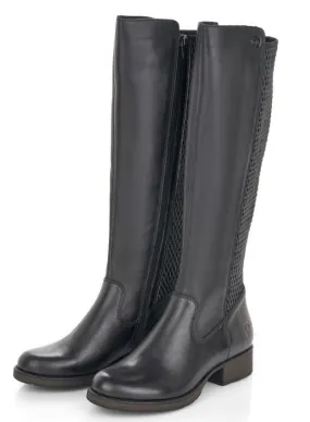 Fire Side Rieker Womens Faith 91 Boot Black
