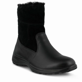 Flexus by Spring Step Women's Fabrice Boot Black Sturdy Build Fashionable Choice