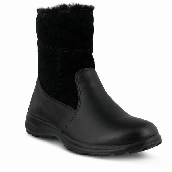 Flexus by Spring Step Women's Fabrice Boot Black Heavy-Duty Build Fitness Enthusiast