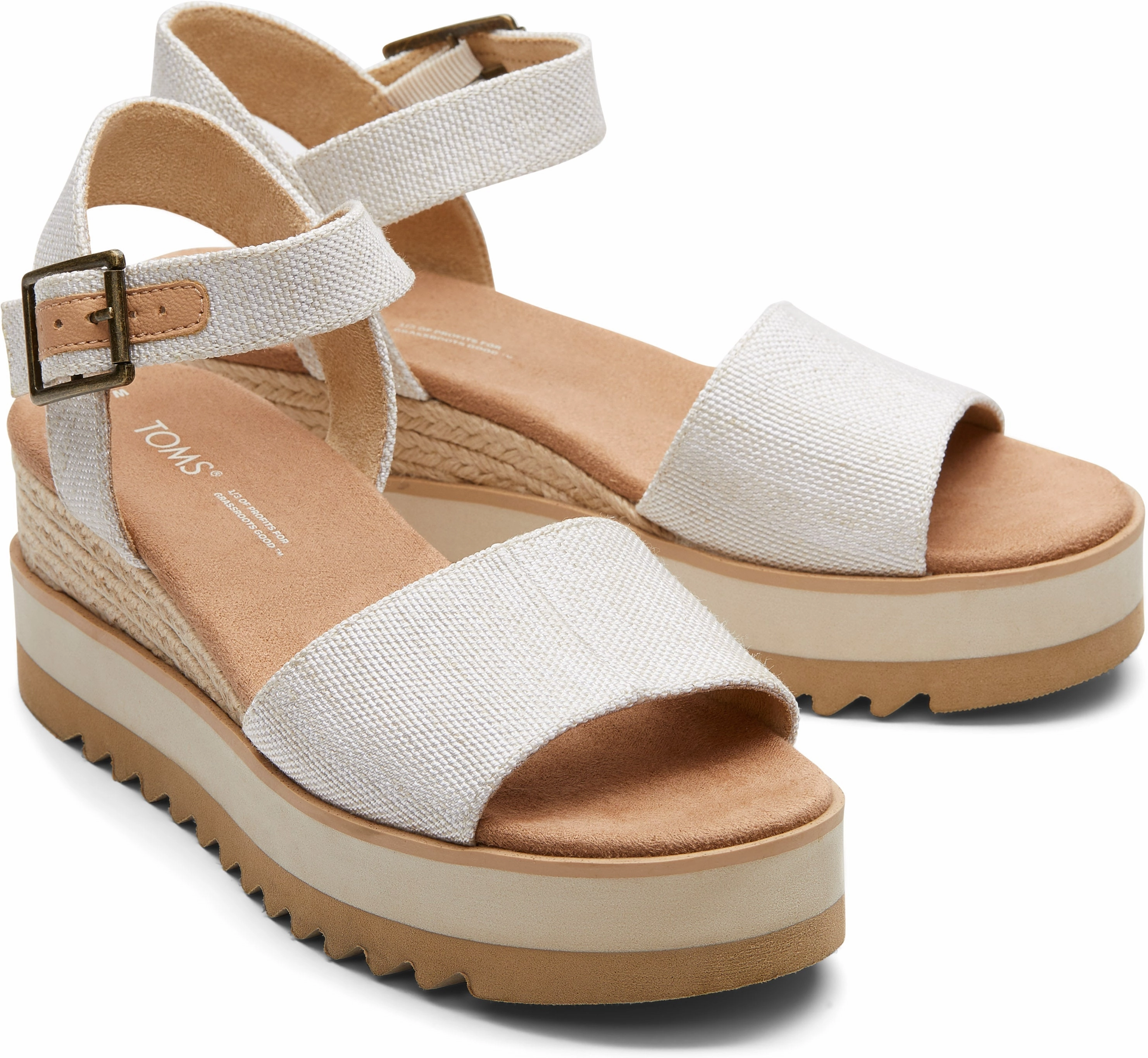 Daily Chill Fashion Edge Diana Wedge Sandal - Natural Yarn Dye