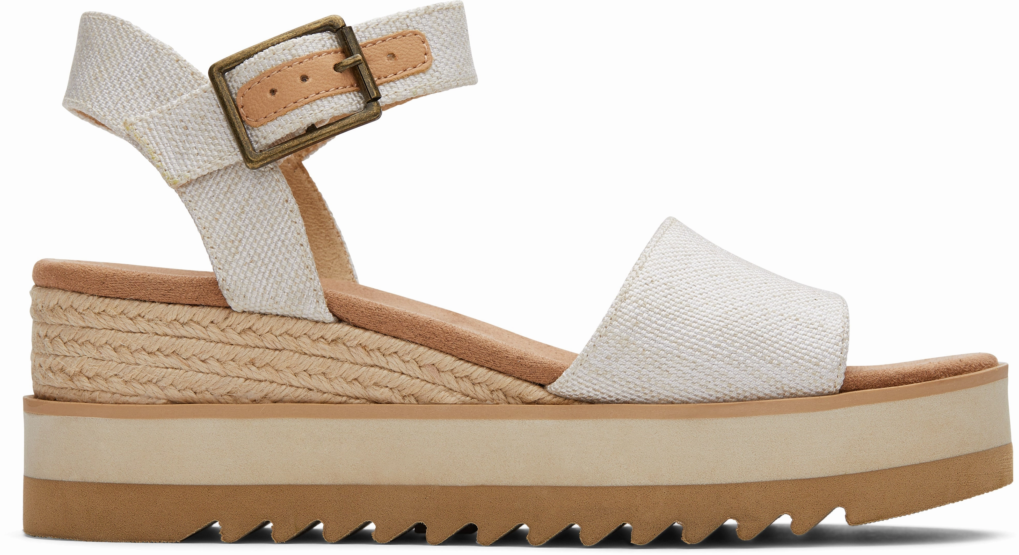 Diana Wedge Sandal - Natural Yarn Dye World Walk