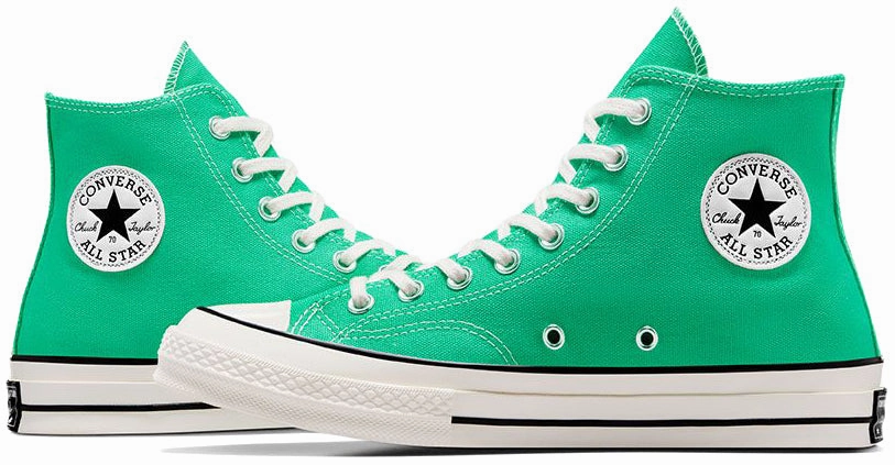 Linen Air Converse Chuck Taylor All Star 1970s Hi Top Apex Green/Egret/Black