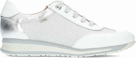 Durable rubber sole Hydrophobic coating CallagHan Women's Floty 87119 Women's Sneakers White