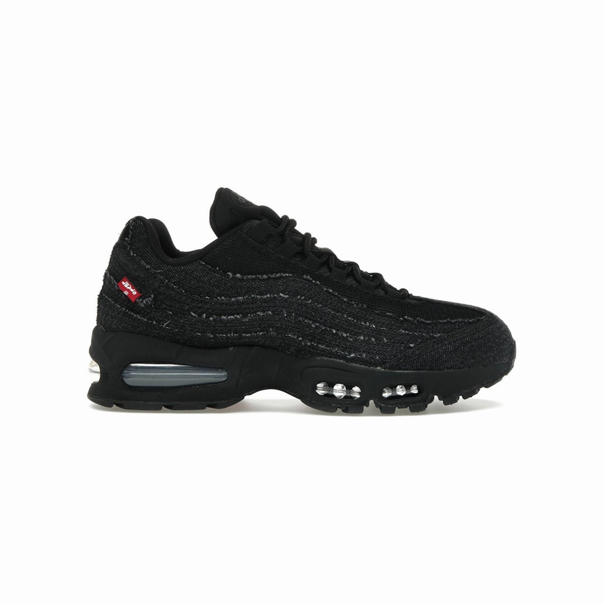 Non Slip Tread Pattern ShockDispersion Nike Air Max 95 OG Levis Black