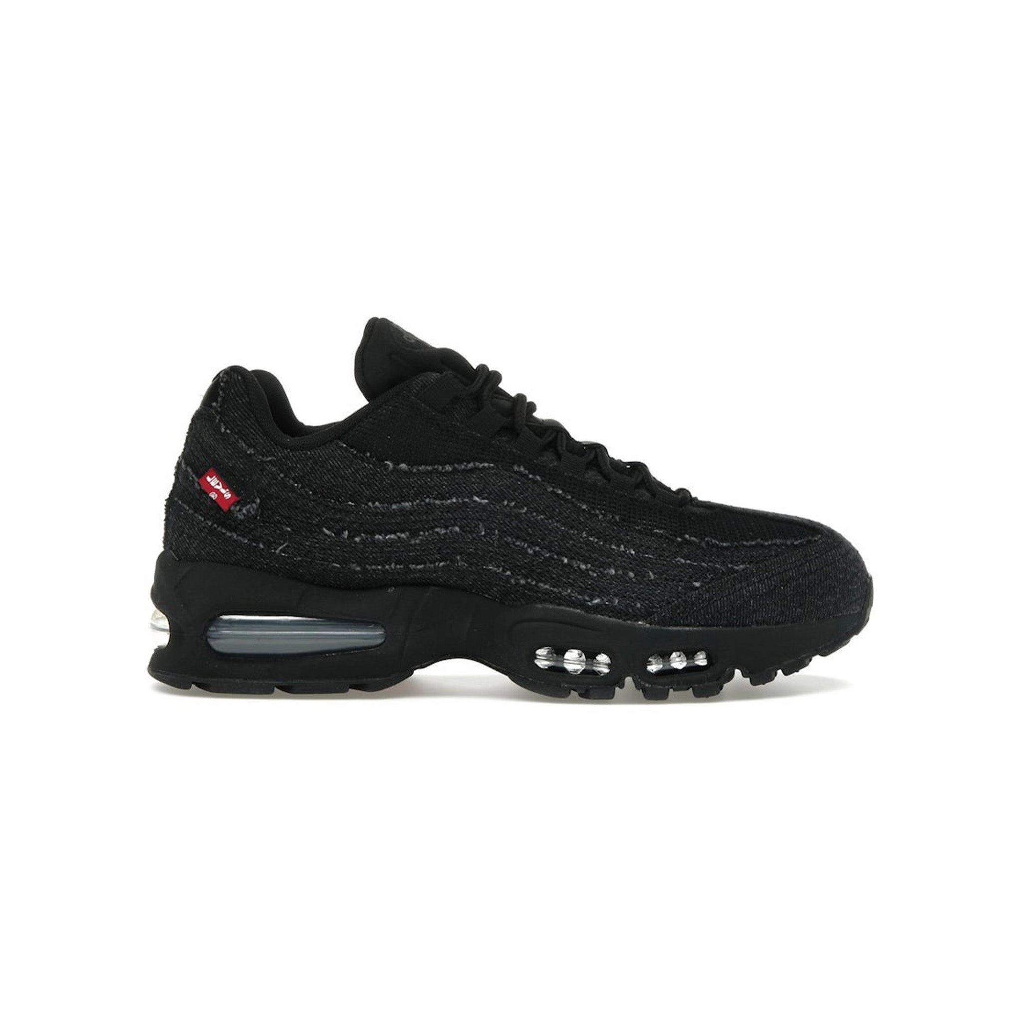 Non Slip Tread Pattern ShockDispersion Nike Air Max 95 OG Levis Black