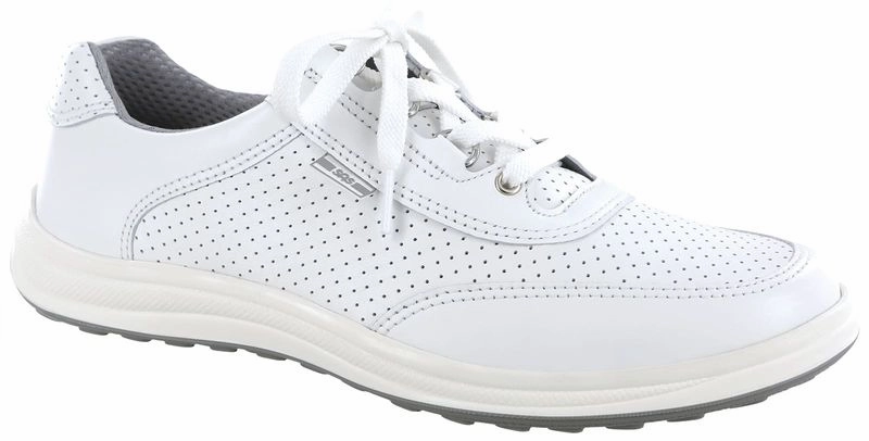 Hyperlock Heel Fresh Air SAS Women's Sporty Lux Active Shoe White Perf