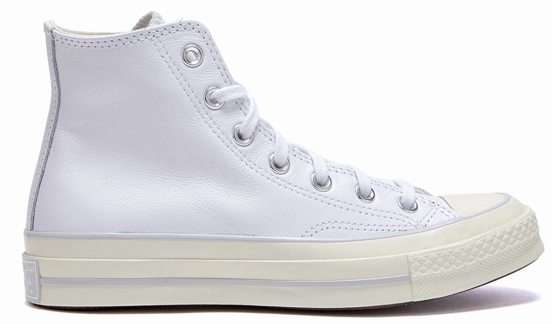 Converse Chuck Taylor All Star 1970s Hi Top Leather White/Fossilized/Egret Daily Comfort Durable Material