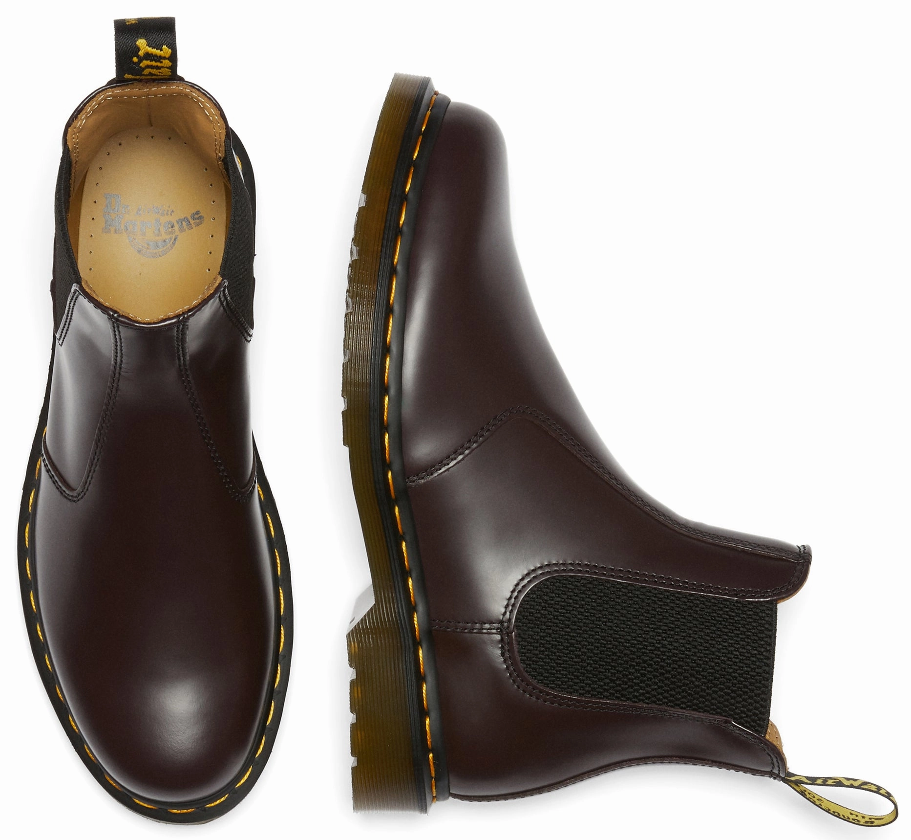 Rodeo Event Synthetic Upper Dr. Martens 2976 YS Burgundy Smooth