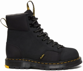 Sleek Function Deep Black Dr Martens 1460 LTT Trinity WP Black Kaya