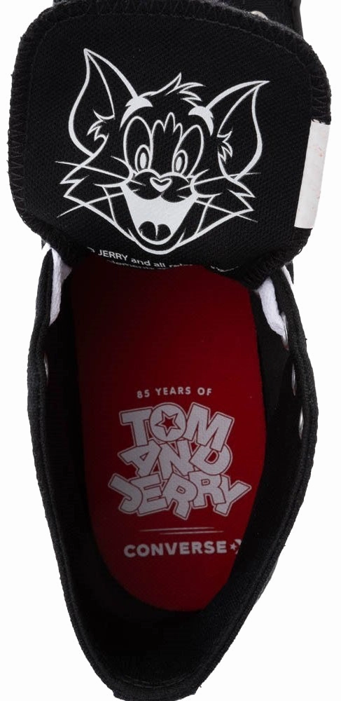 Converse Chuck Taylor All Star Hi Top Tom and Jerry Black/Multi/White Quick Flex