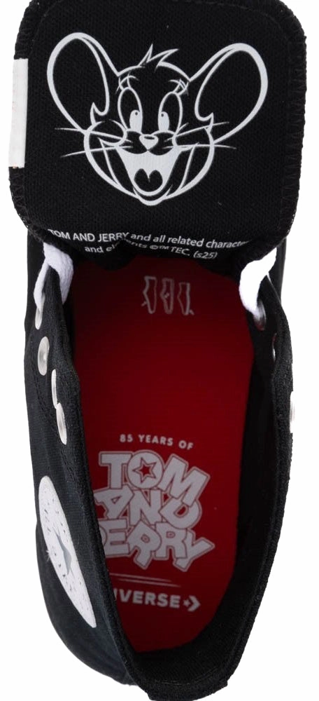 Converse Chuck Taylor All Star Hi Top Tom and Jerry Black/Multi/White Cyber Mode Skate Cool