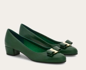 Busy Path Rich Glow VARA PUMP FOREST GREEN