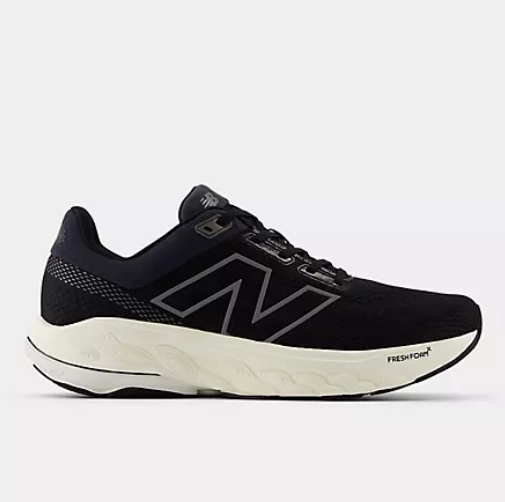 Clean Detail New Balance Men's Fresh Foam X 860v14 Black with Phantom and Sea Salt