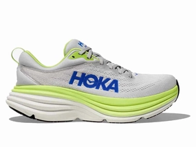 Midsole Foam Dual Layer Foam Hoka One One Men's Bondi 8 Sneakers Stardust/Lettuce