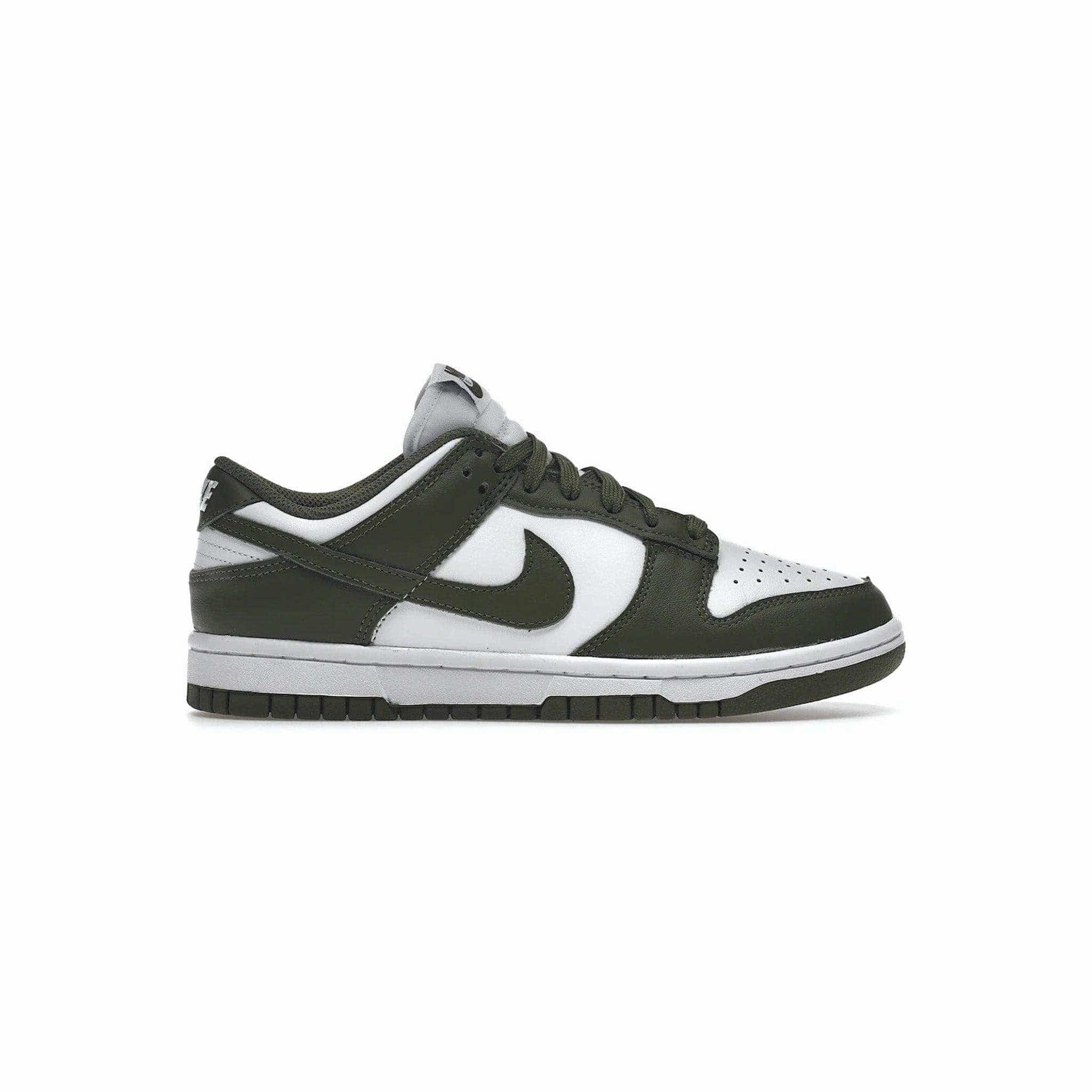 Nike Dunk Low Medium Olive (W) PaddedTongue