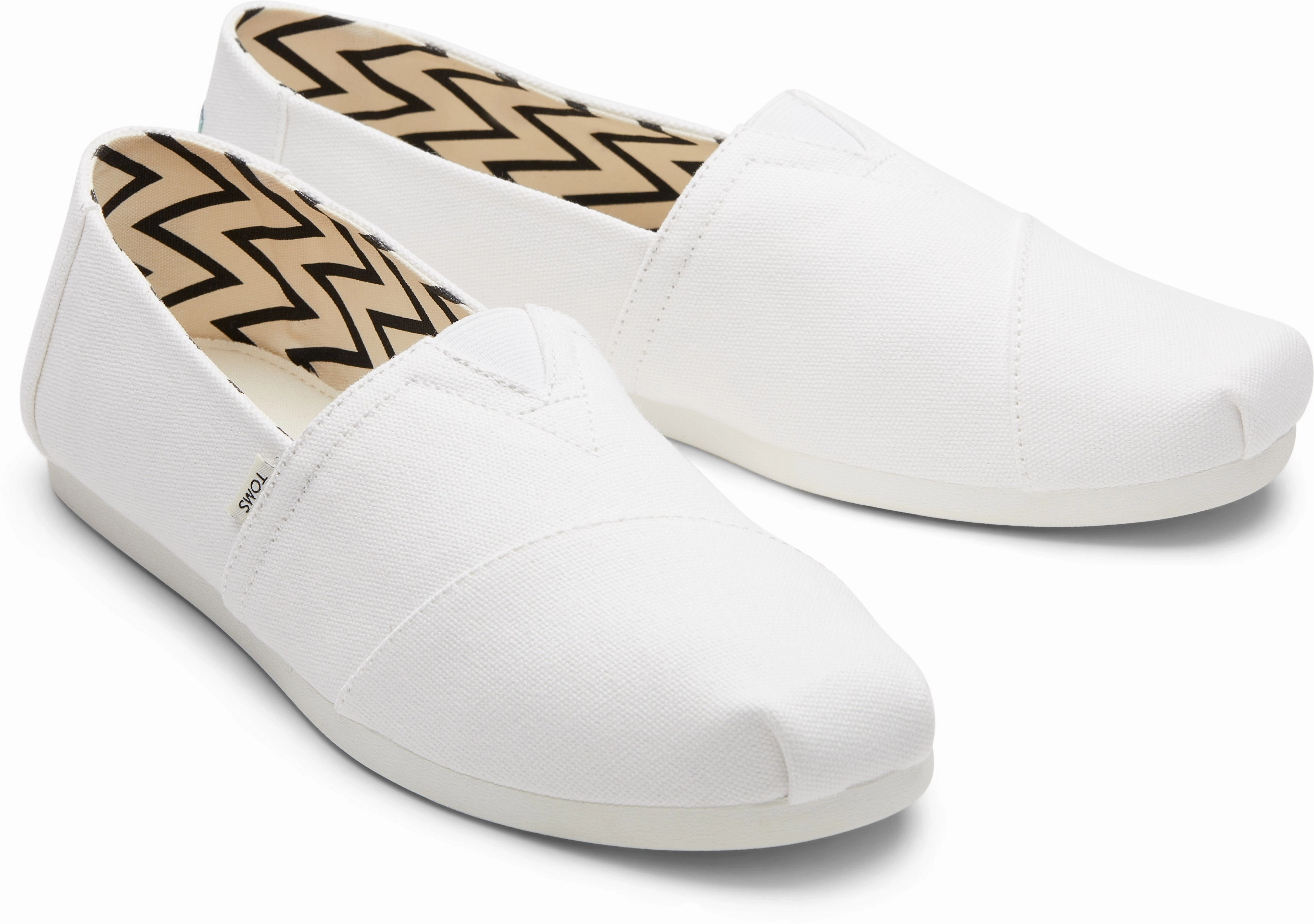 Men's Alpargata Classic - White Canvas Adjustable