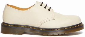 Dr. Martens 1461 Parchment Beige Smooth Street Style Shoes