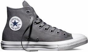 Impact Resistance Rain Step Converse Chuck Taylor II Hi Top Thunder/White