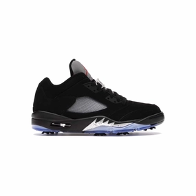 EVA Composite Jordan 5 Retro Low Golf Black Metallic