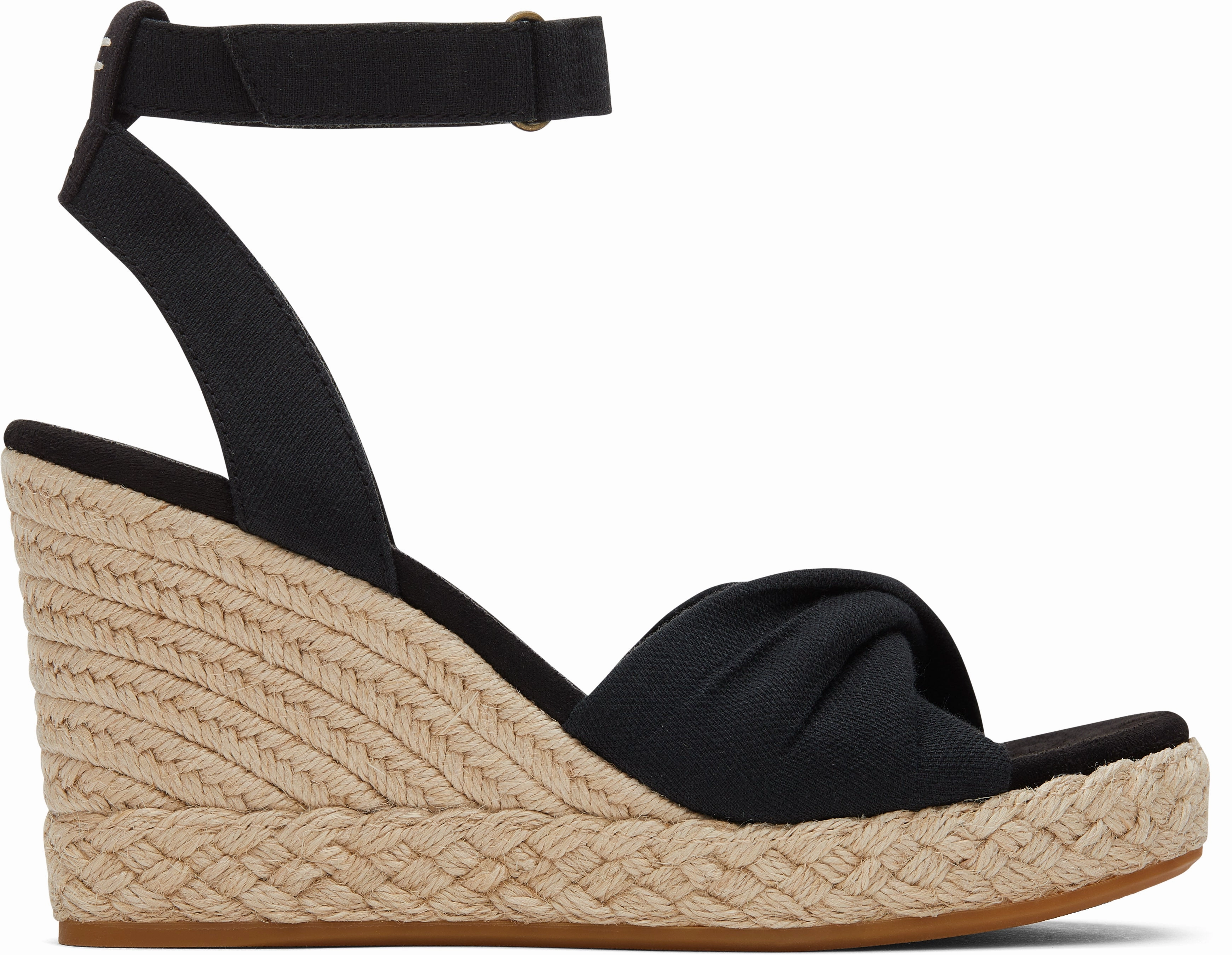 Easy To Clean Marisela Wedge Sandal - Black