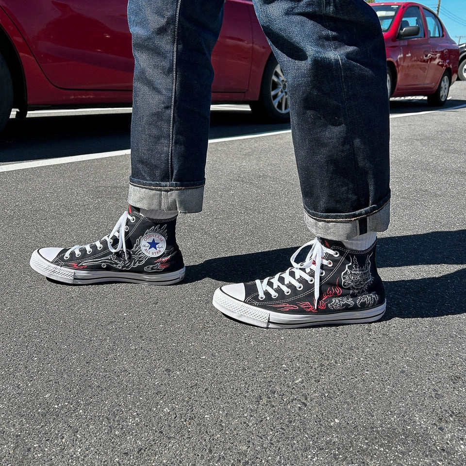 Meadow Glow Baggins Original Hi Tops Print Hole Birds of Prey