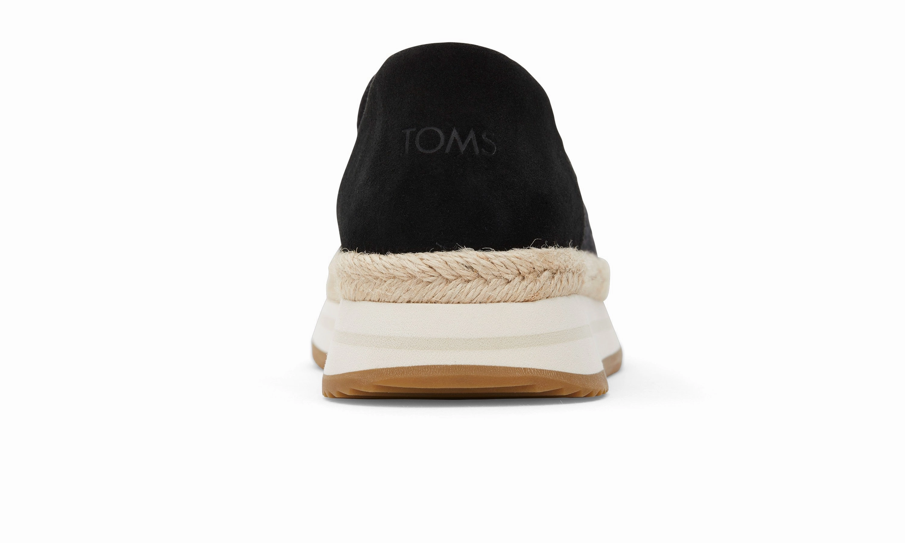 Jocelyn Espadrille Sneaker - Black Slub/Suede Quick Slip