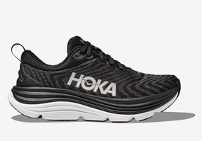 Training Sneakers Comfort Rating Hoka One One Women's Gaviota 5 Sneaker Black / White