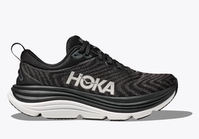 Training Sneakers Comfort Rating Hoka One One Women's Gaviota 5 Sneaker Black / White