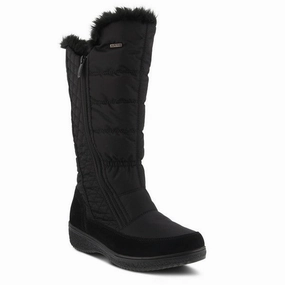 Flexus by Spring Step Women's Mireya Boot Black Reliable Fit Robust Build