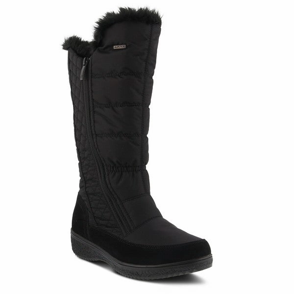 Flexus by Spring Step Women's Mireya Boot Black Urban Fashion synthetic leather