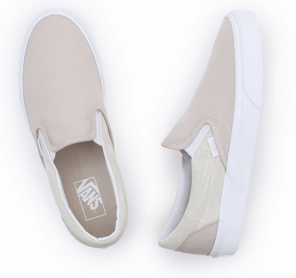 Indoor Vans Classic Slip-On Summer Linen Natural