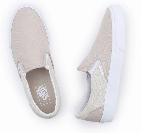 Indoor Vans Classic Slip-On Summer Linen Natural